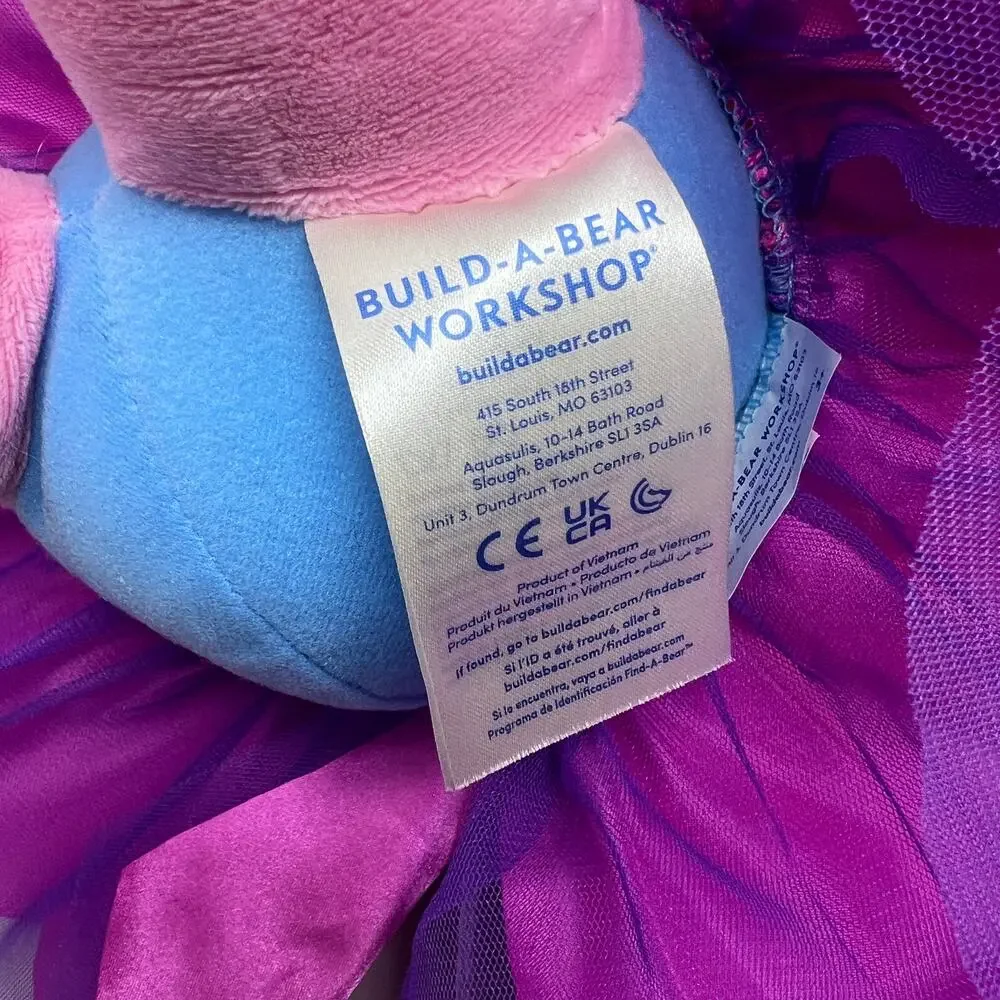 Build A Bear Trolls Band Together‎ Movie Poppy Plush Pink Doll With Sound Outfit